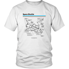 Retro Space Shuttle T shirt