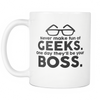 Image of Geek Mugs - Never Make Fun Of Geeks